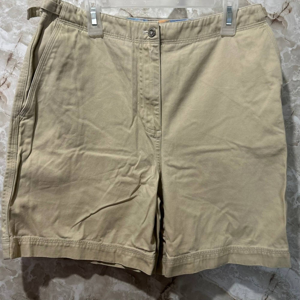 Lauren Ralph Lauren Khaki Shorts Pockets Belt Loops Women's Size 6‎